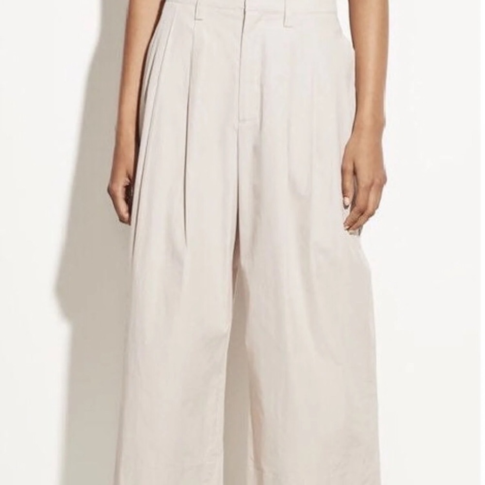Vince Cropped Wide Leg Pants - Picture 2 of 7